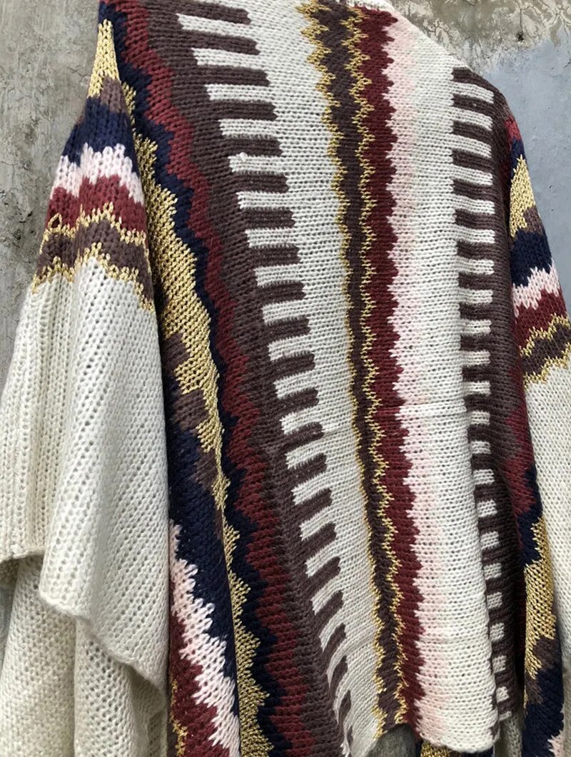 Poncho Mexicain Femme Poncho Mexicain Femme – Image 7