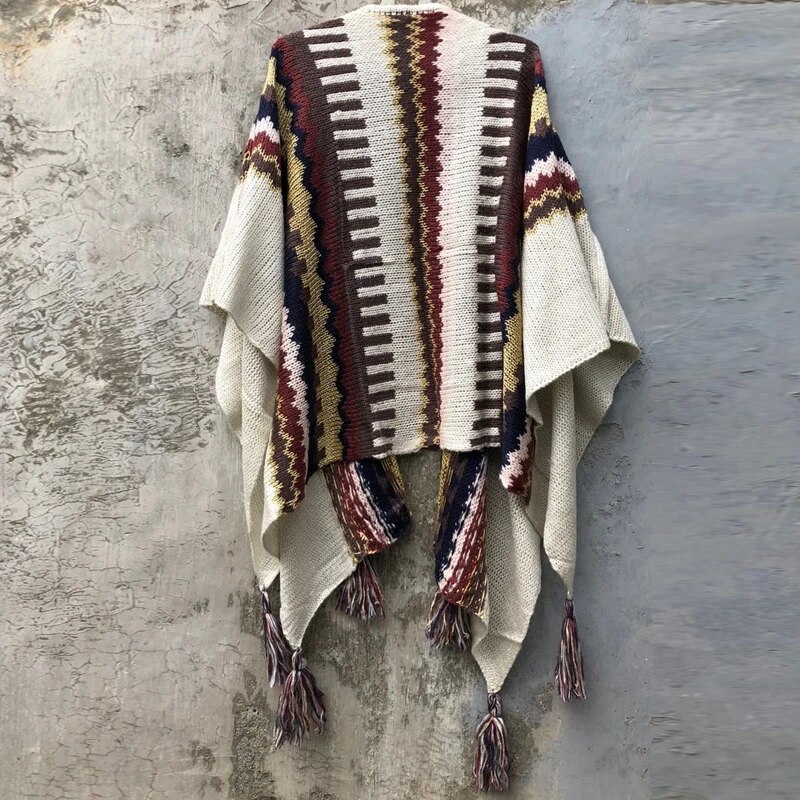 Poncho Mexicain Femme Poncho Mexicain Femme – Image 6