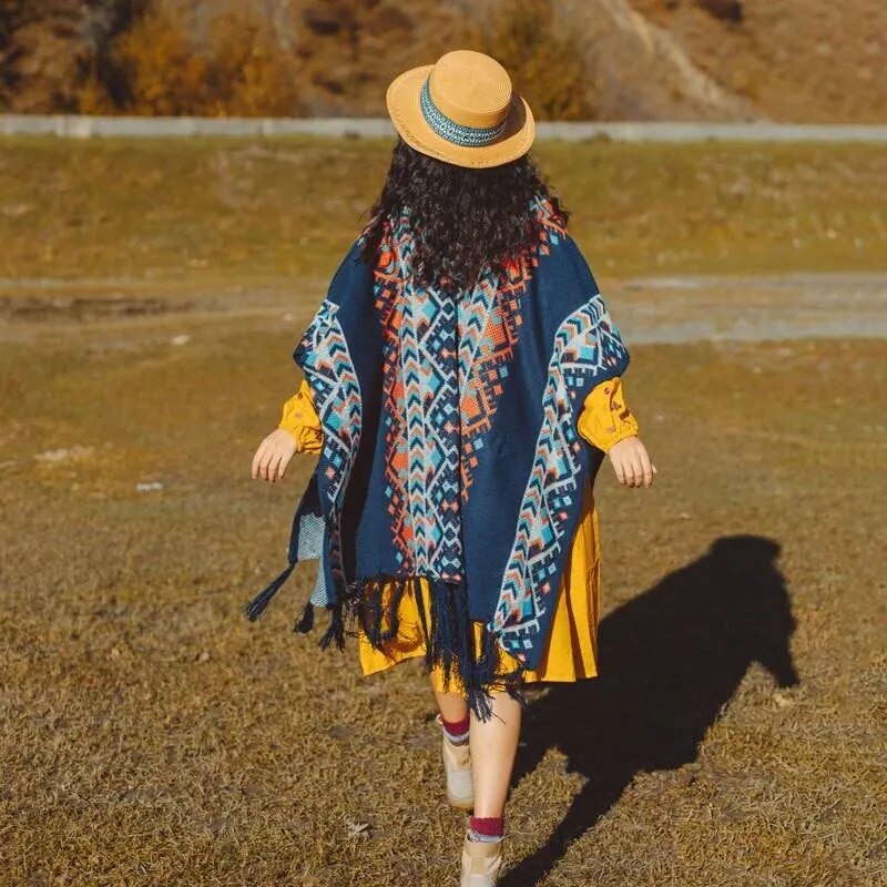 Poncho Mexican Adulte Poncho Mexican Adulte – Image 3