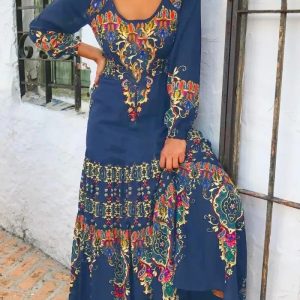 Robe Mexicaine Longue Robe Mexicaine Longue