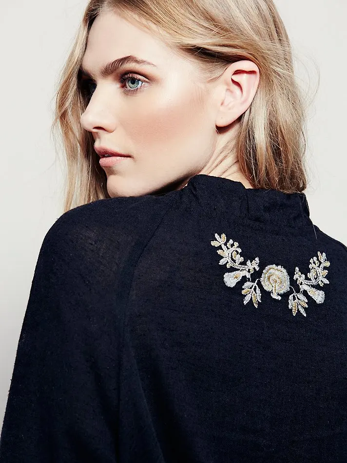 Blouse Bohème Brodée Femme Blouse Bohème Brodée Femme – Image 12