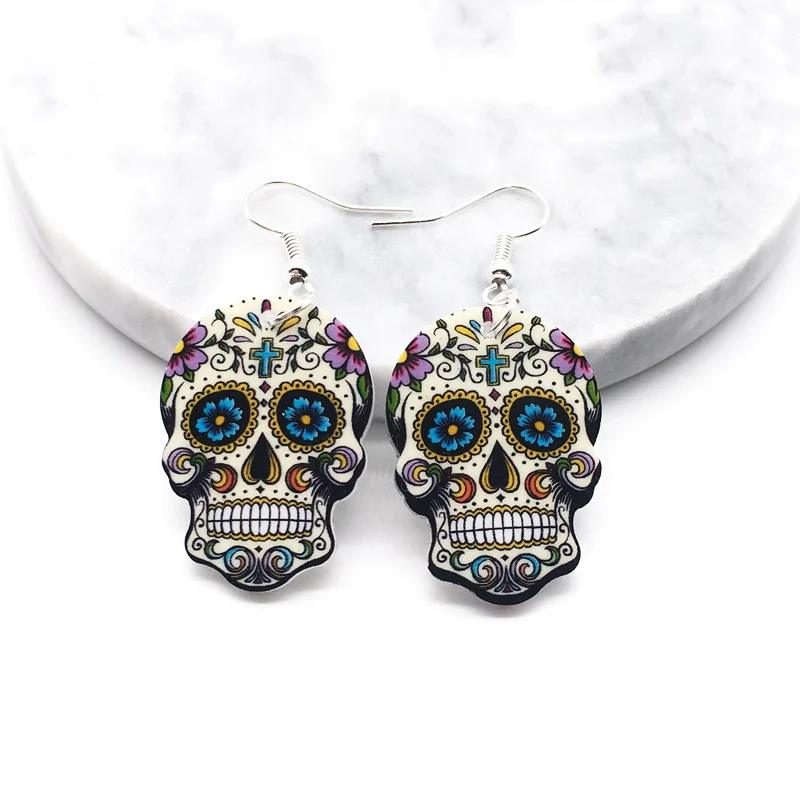 Boucle d’oreille Tête de Mort Boucle d'oreille Tête de Mort