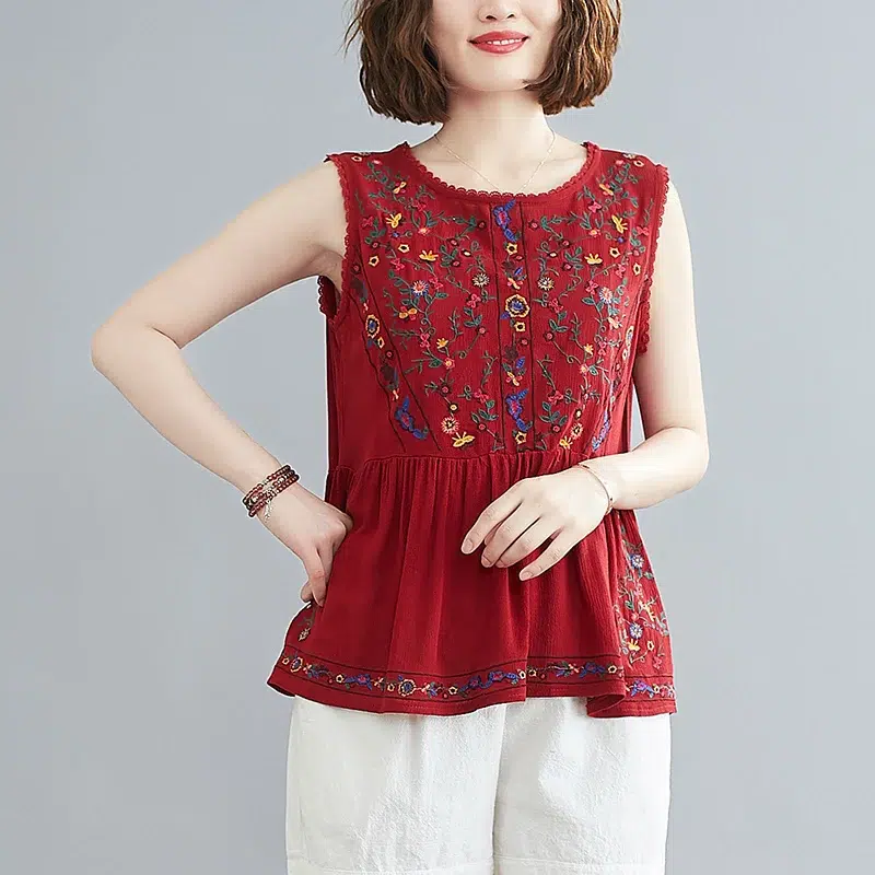 Blouse Bohème Chic Femme Blouse Bohème Chic Femme – Image 8