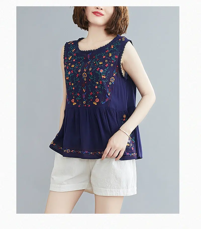 Blouse Bohème Chic Femme Blouse Bohème Chic Femme – Image 7