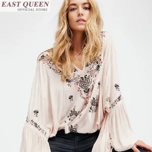 Longue Blouse Fleurie