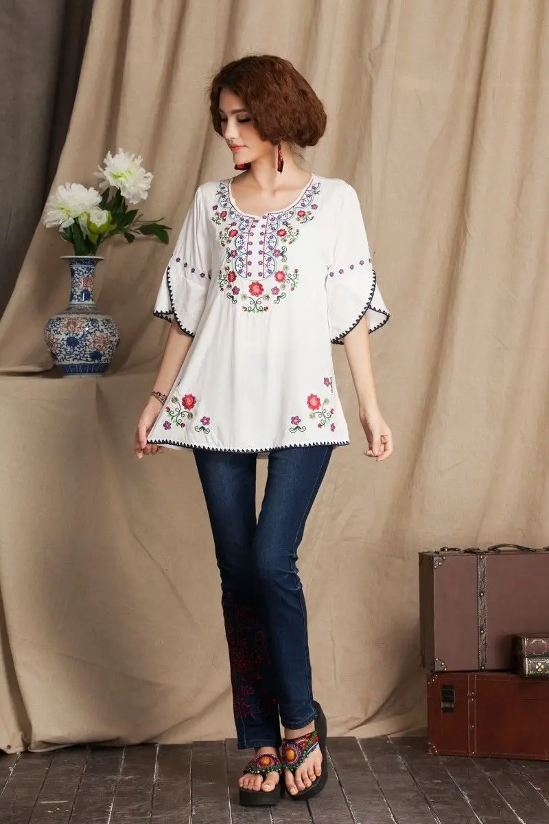Blouse Frida Kahlo Femme Blouse Frida Kahlo Femme – Image 4
