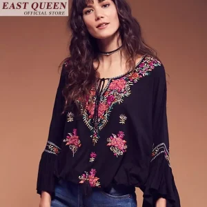 Longue Blouse Fleurie