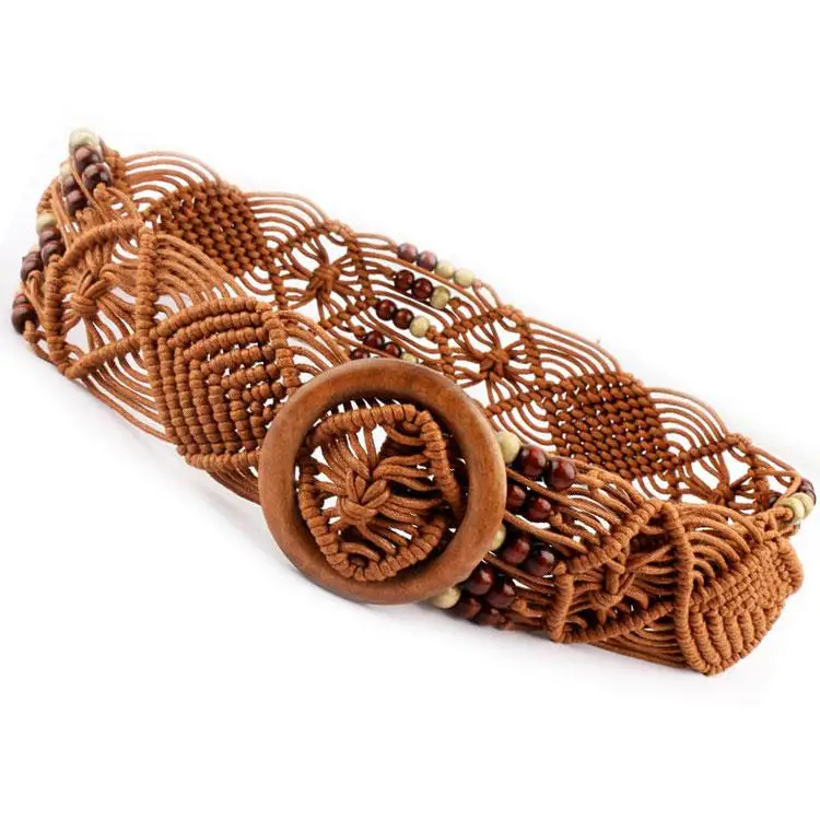 Ceinture Corde Tressée Femme Ceinture Corde Tressée Femme – Image 7