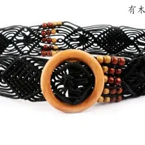 Ceinture Corde Tressée Femme