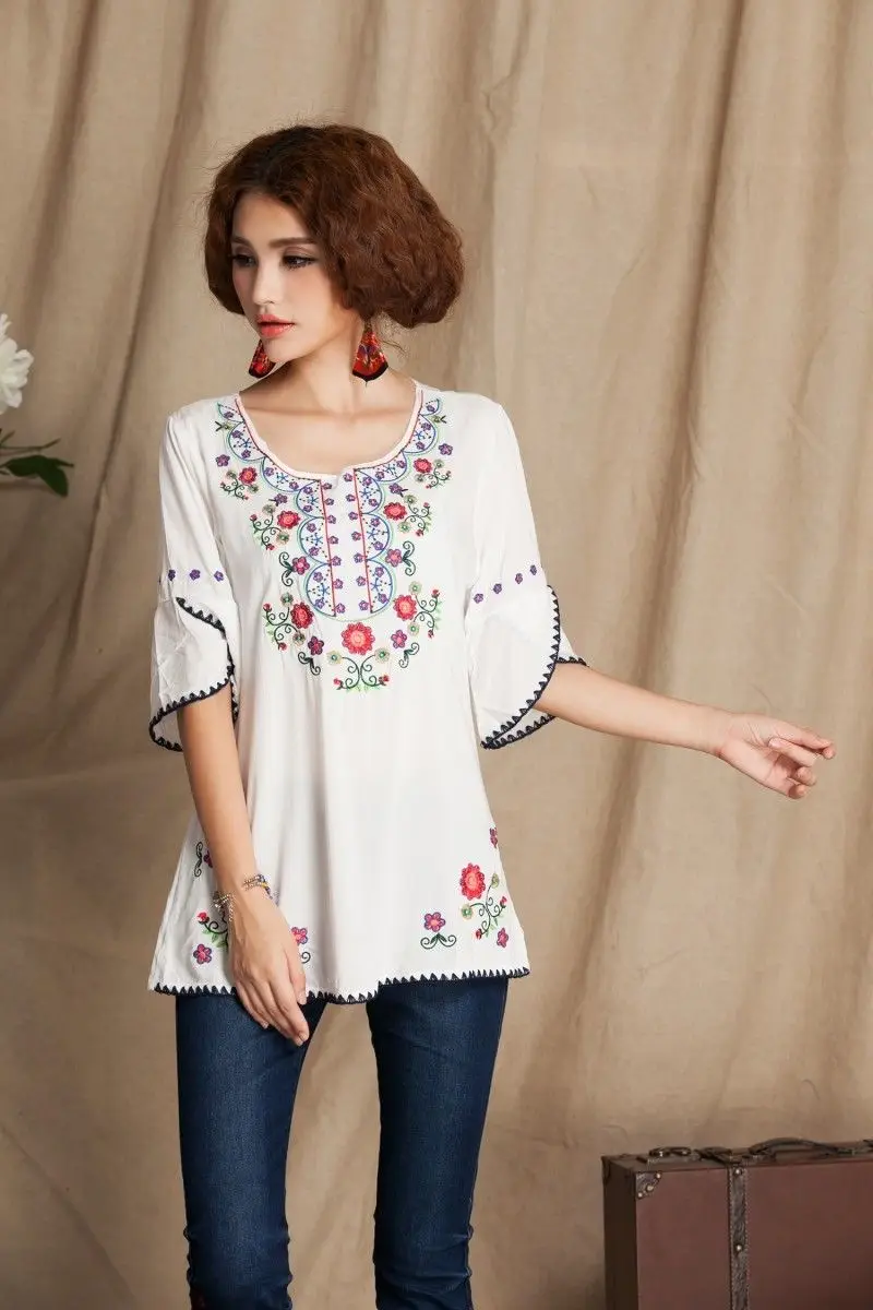 Blouse Frida Kahlo Femme Blouse Frida Kahlo Femme – Image 3