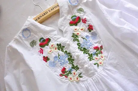 Blouse Rétro Fleurie Femme Blouse Rétro Fleurie Femme – Image 5