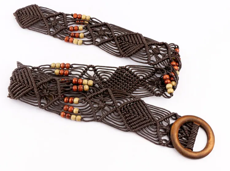 Ceinture Corde Tressée Femme Ceinture Corde Tressée Femme – Image 9