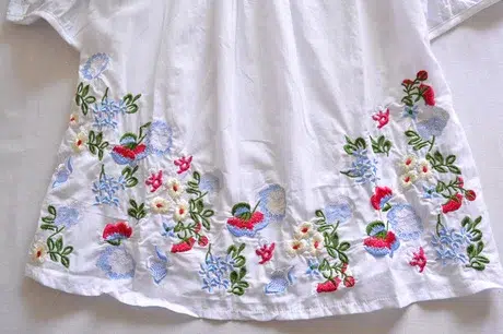 Blouse Rétro Fleurie Femme Blouse Rétro Fleurie Femme – Image 4