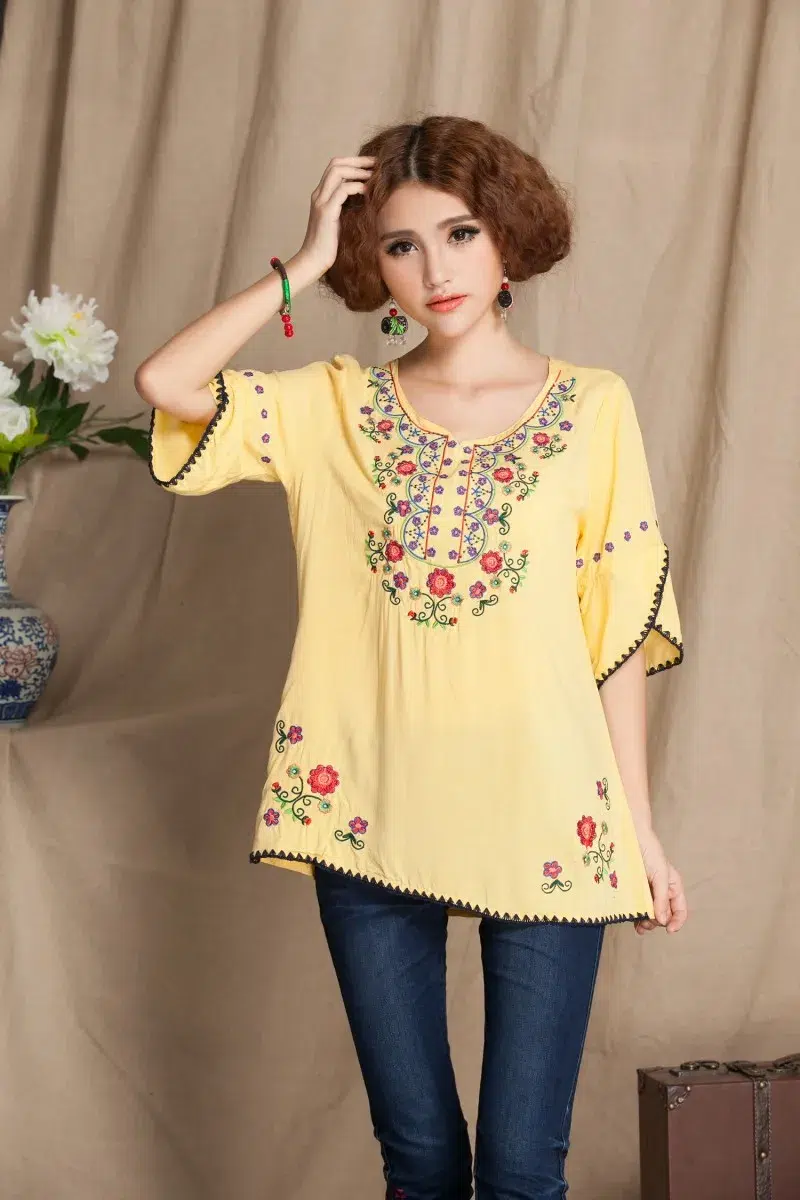 Blouse Frida Kahlo Femme Blouse Frida Kahlo Femme – Image 8