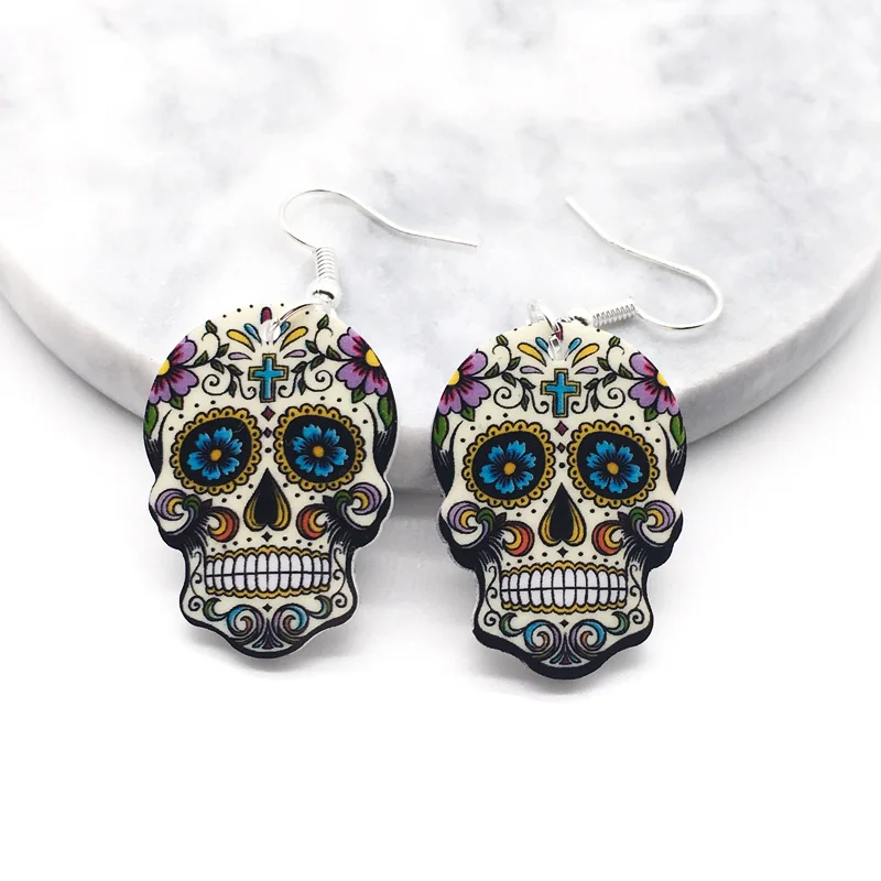 Boucle d’oreille Tête de Mort Boucle d'oreille Tête de Mort – Image 5