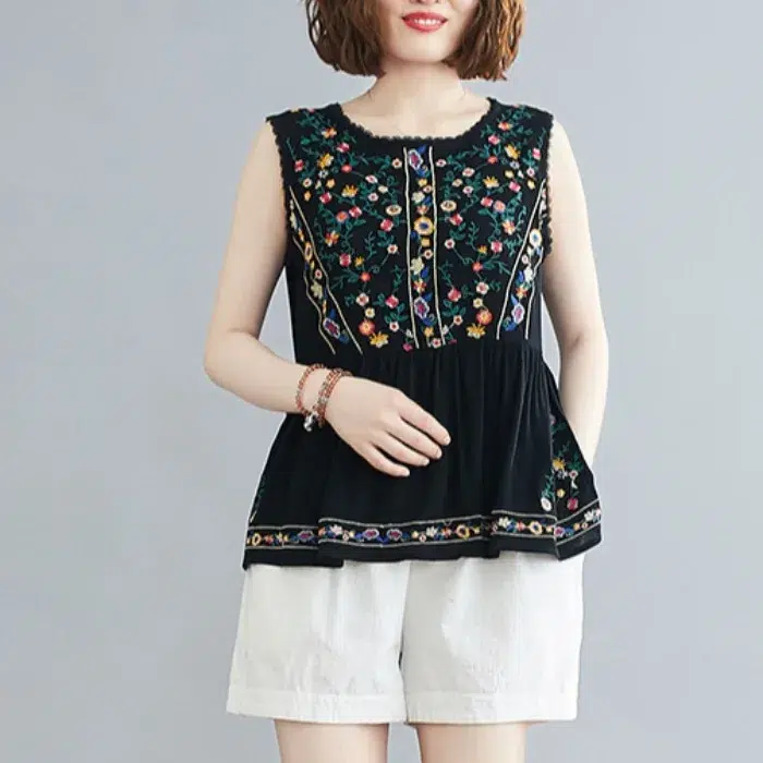 Blouse Bohème Chic Femme Blouse Bohème Chic Femme – Image 3