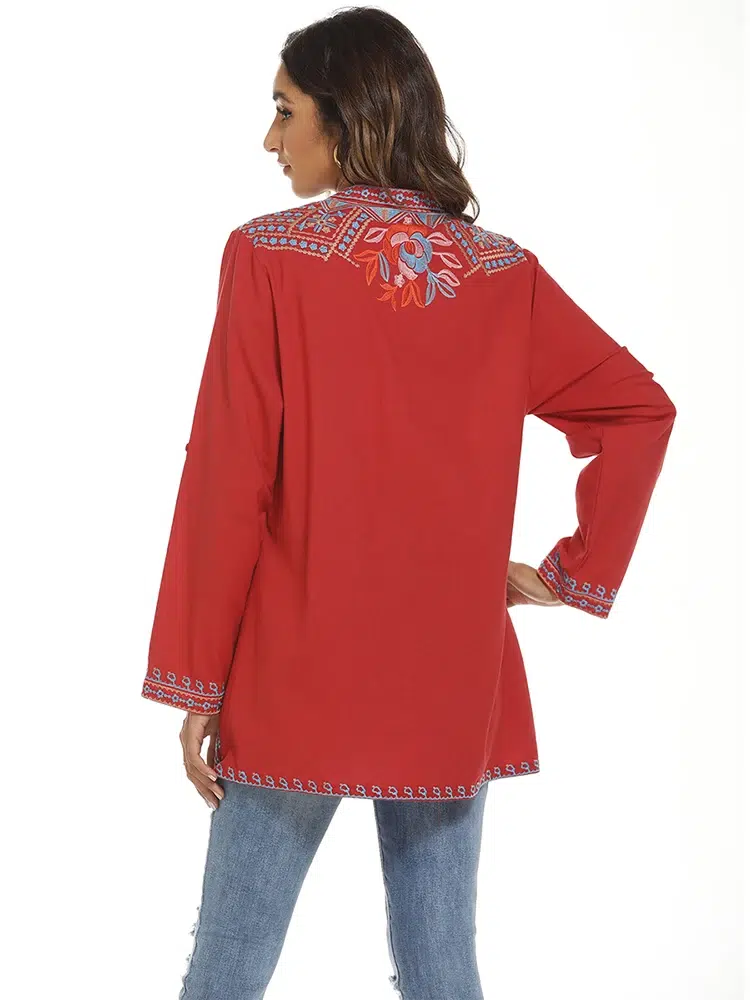 Blouse Mexicaine Grande Taille Blouse Mexicaine Grande Taille – Image 18