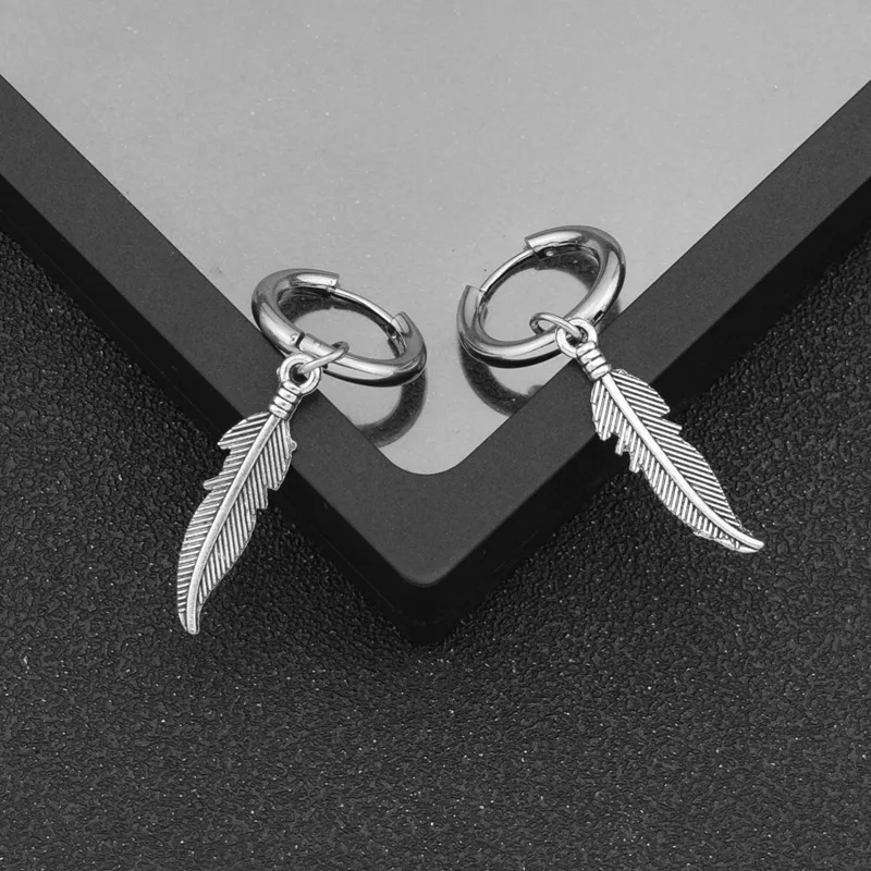 Boucle d’oreille Plume Boucle d'oreille Plume – Image 4