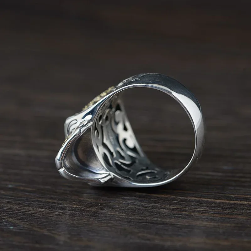 Bague en Argent Tête de Mort Bague en Argent Tête de Mort – Image 5
