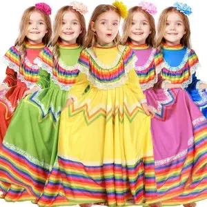 Déguisement Mexicain Fille Déguisement Mexicain Fille