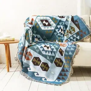 Plaid Motif Aztèque