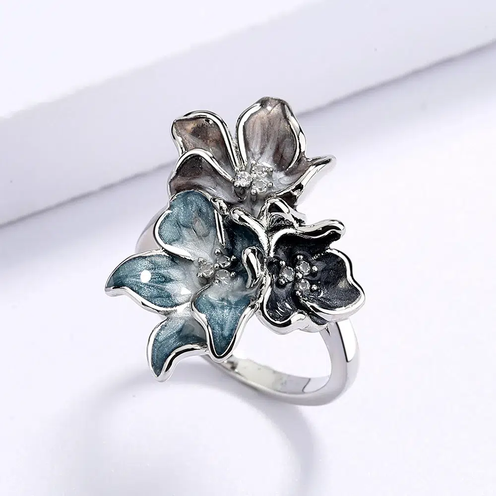 Bague Fleur Rose Bague Fleur Rose – Image 4