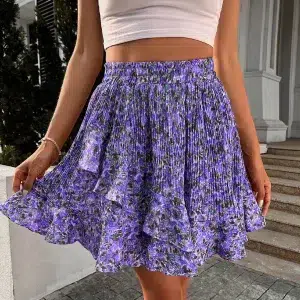 Jupe Courte Fleurie S6647accb915d4c2ab534136b69601224Y.webp