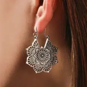 Boucle d&rsquo;oreille Aztèque