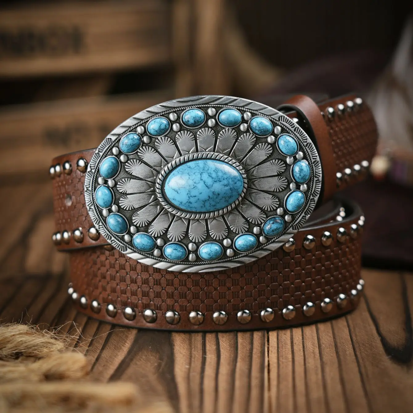Ceinture Style Cowboy Femme Ceinture Style Cowboy Femme – Image 3