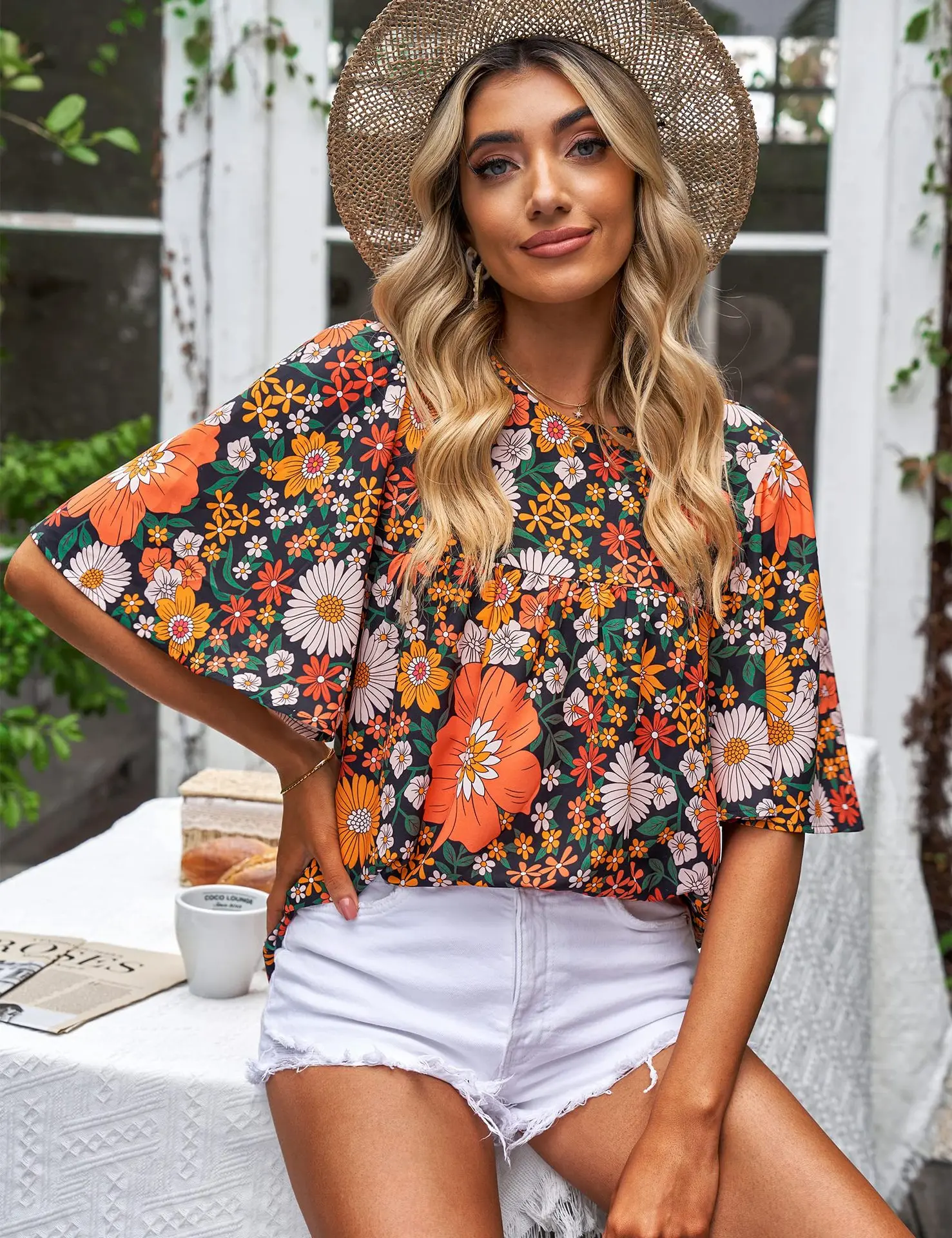 Blouse Ethnique Bohème Blouse Ethnique Bohème – Image 13
