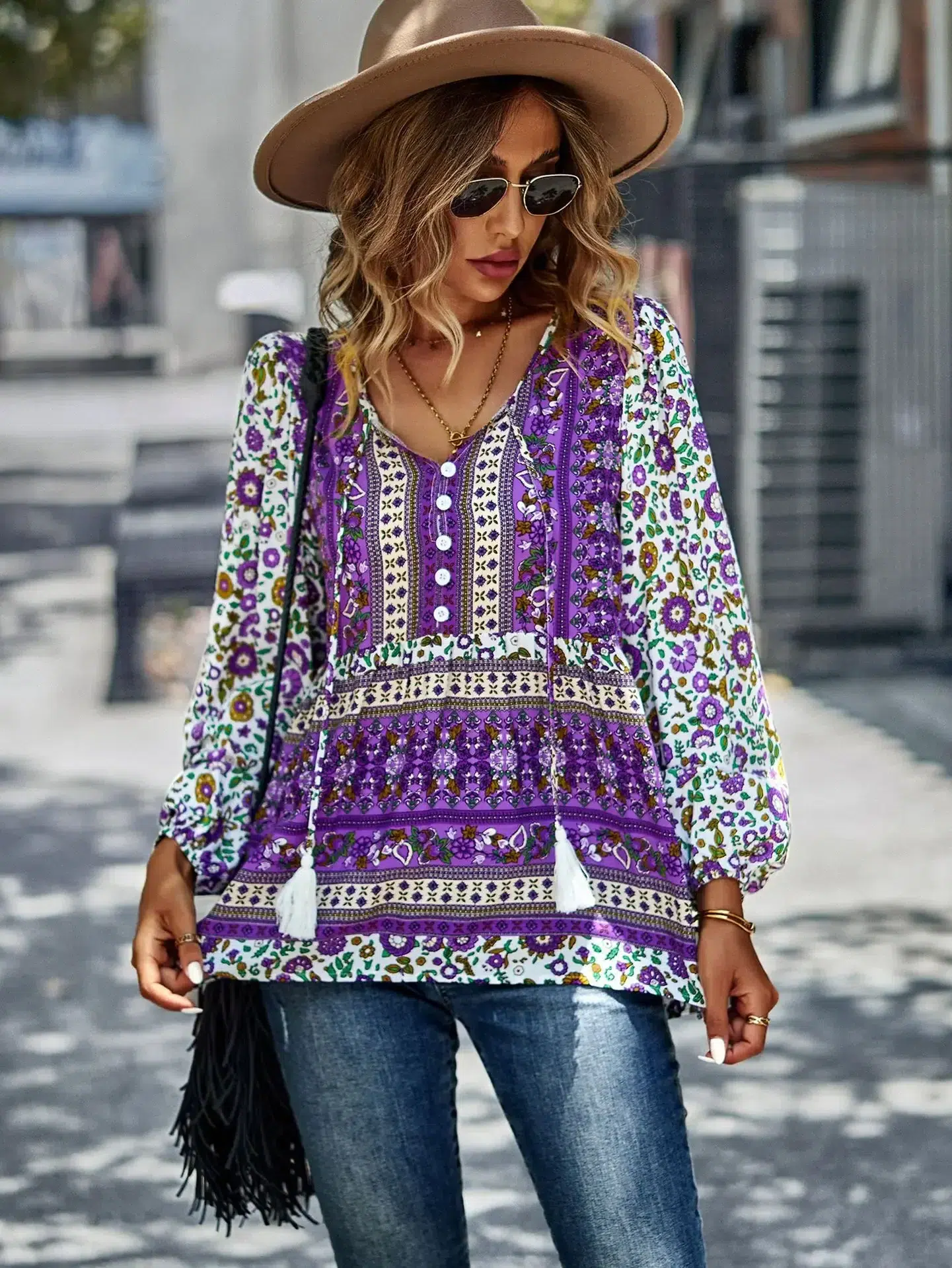 Blouse Mexicaine Femme Blouse Mexicaine Femme – Image 4
