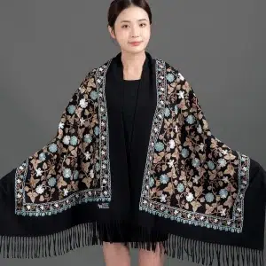 Châle Mexicain Traditionnel