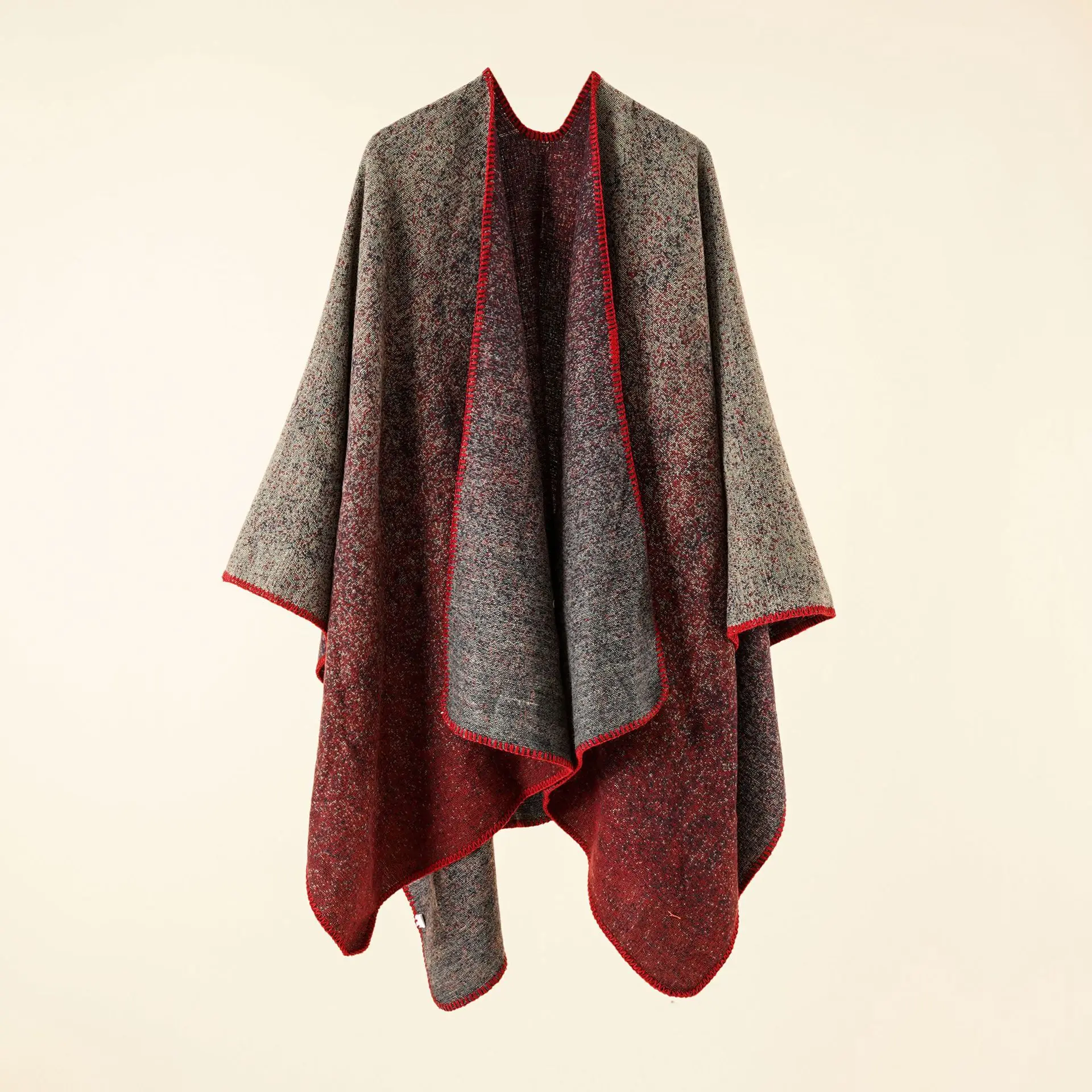 Poncho Femme Chaud Mi-Saison S98262ec5fee64058b957e3560bf15e47f.webp