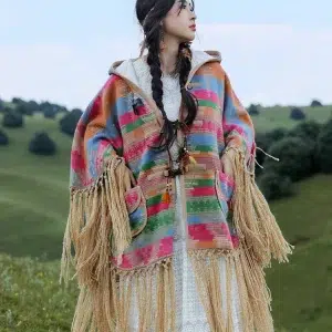 Poncho Femme Traditionnel S9e28997358fc48fd923f4e3b6a4fc9e5T.webp