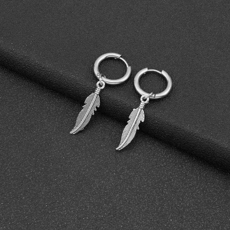 Boucle d’oreille Plume Boucle d'oreille Plume – Image 5