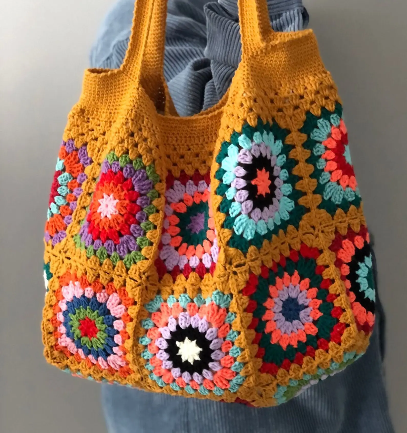Sac Crochet Tournesol Sac Crochet Tournesol – Image 3