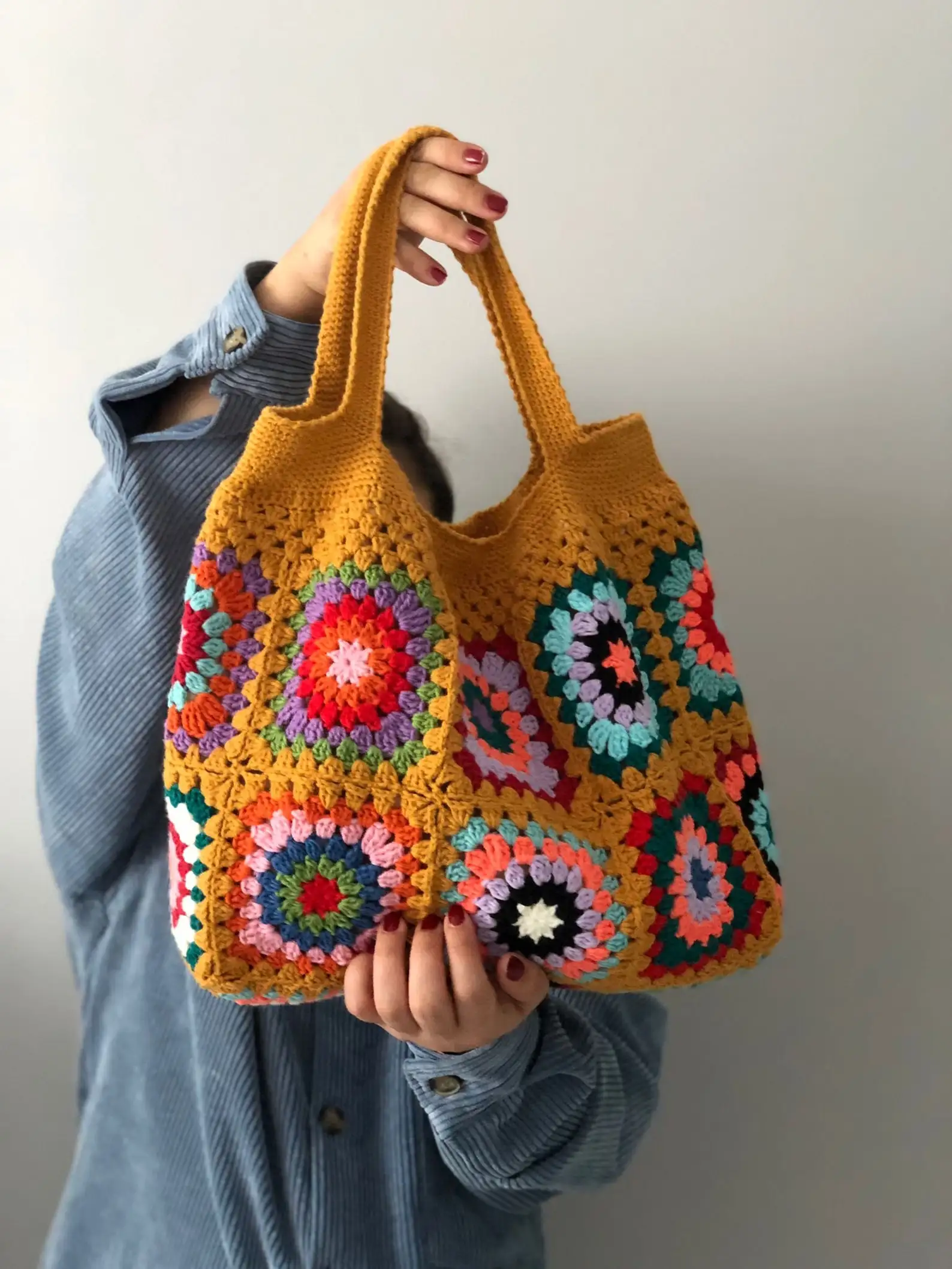 Sac Crochet Tournesol Sac Crochet Tournesol – Image 2