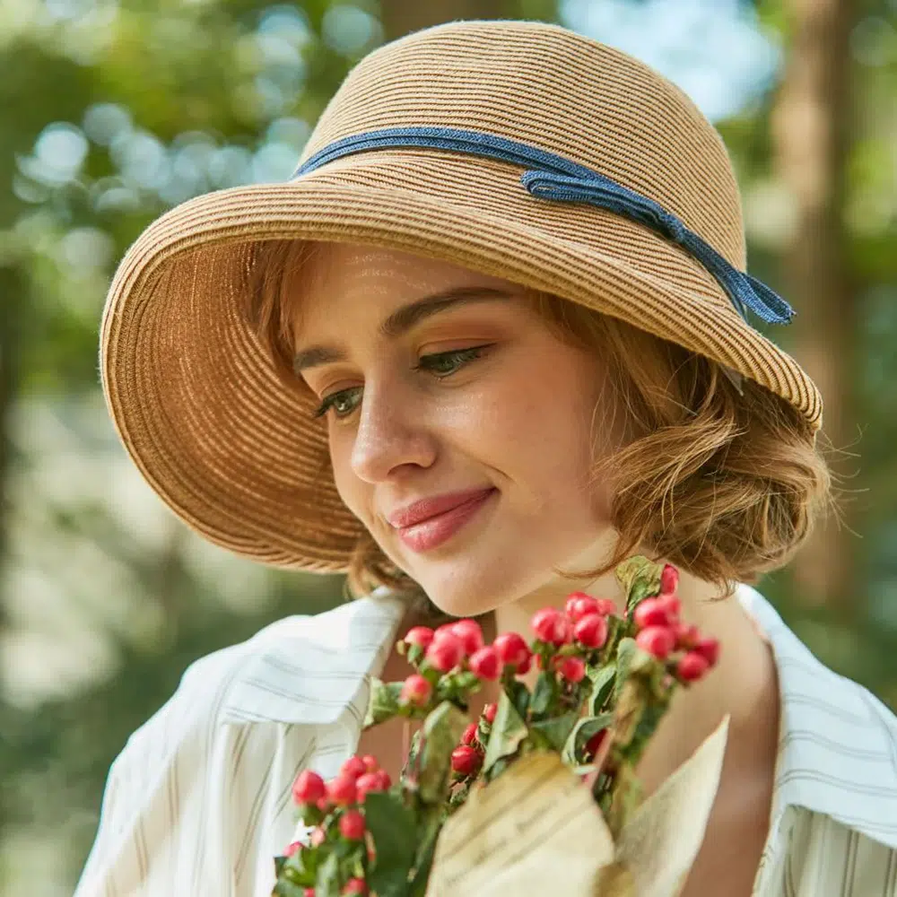 Chapeau Champêtre Femme Chapeau Champêtre Femme – Image 9
