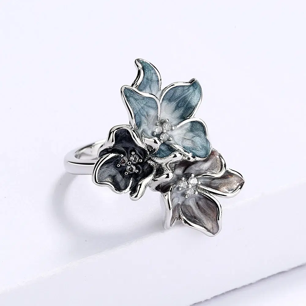 Bague Fleur Rose Bague Fleur Rose – Image 2