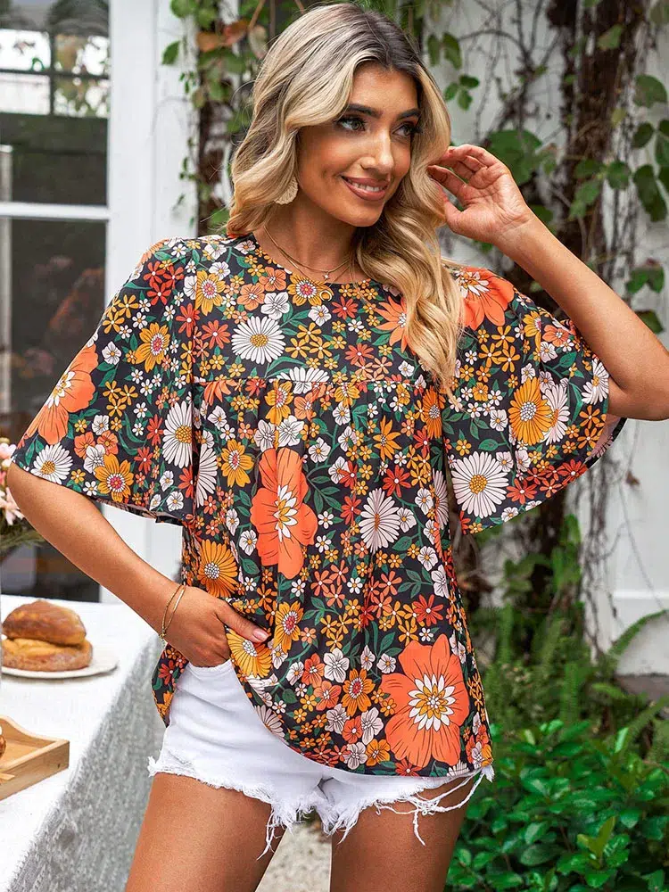 Blouse Ethnique Bohème Blouse Ethnique Bohème – Image 3