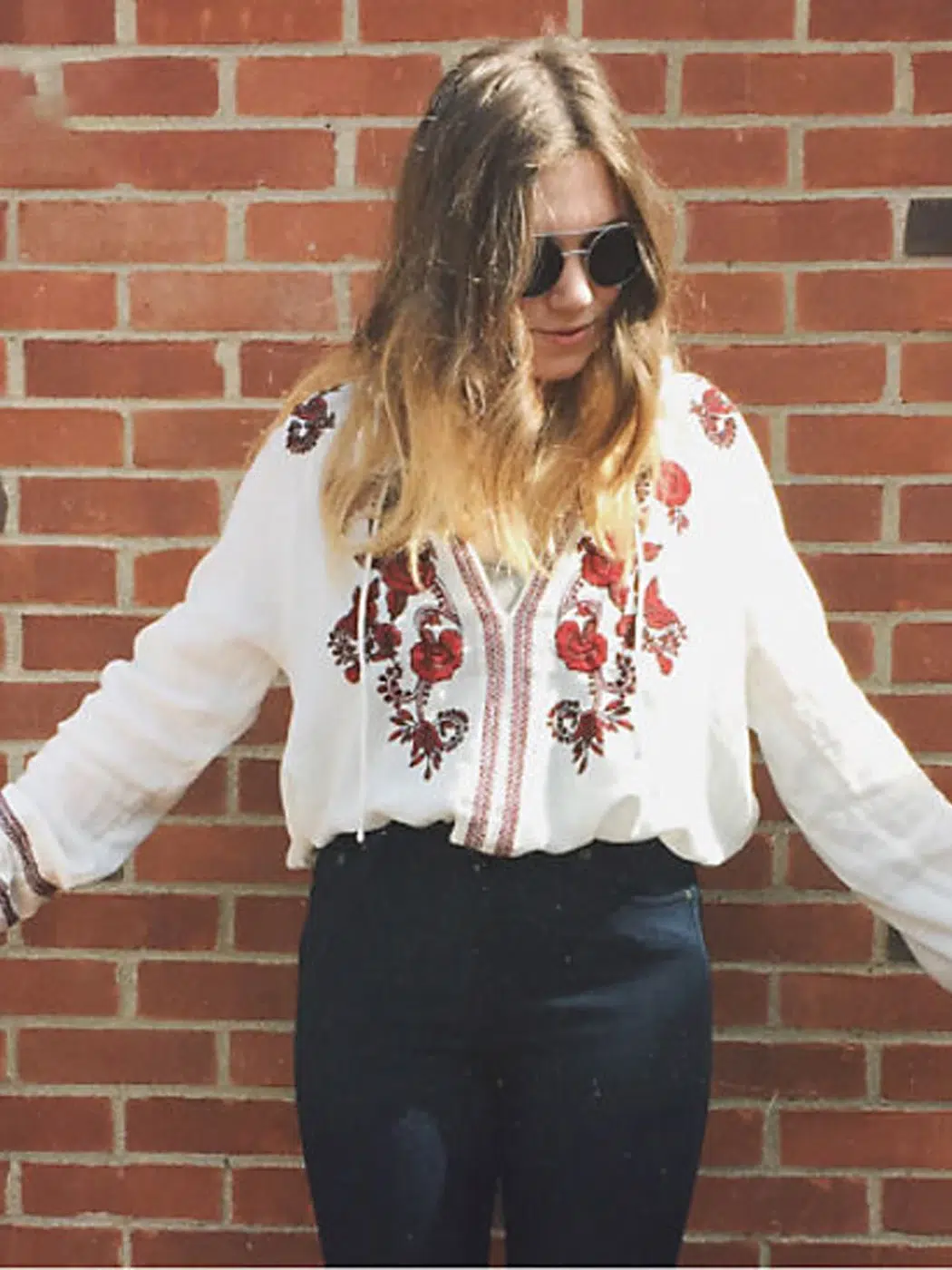 Blouse Bohème Brodée Femme Blouse Bohème Brodée Femme – Image 5