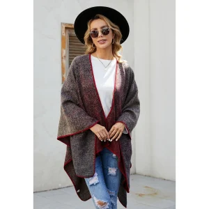 Poncho Femme Chaud Mi-Saison Sd77fc649cc7f46218c8f7a75b53b7635U.webp