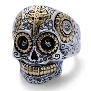 Bague en Argent Tête de Mort