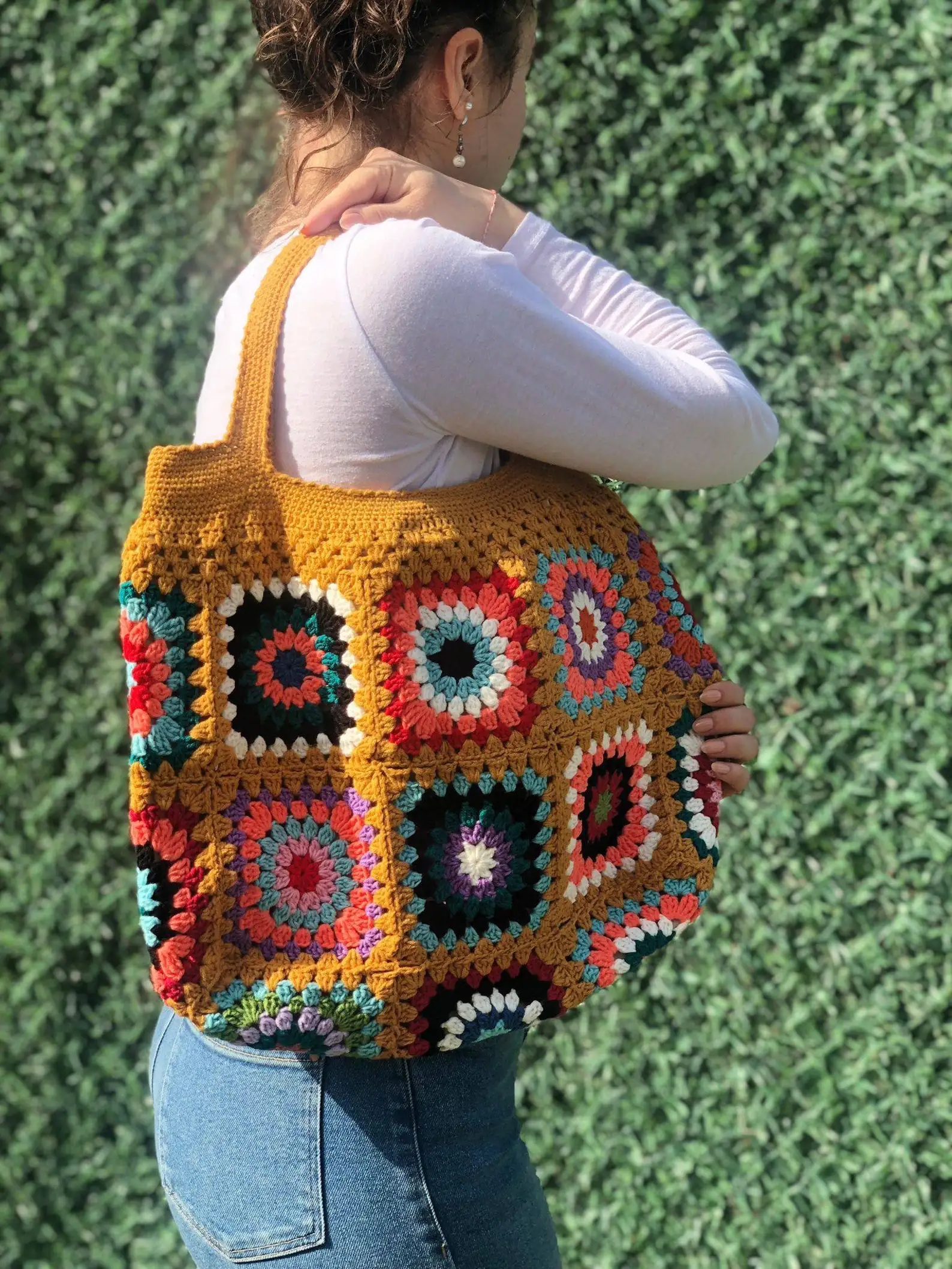 Sac Crochet Tournesol Sac Crochet Tournesol – Image 4