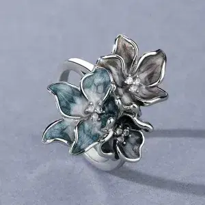 Bague Fleur Rose Bague Fleur Rose