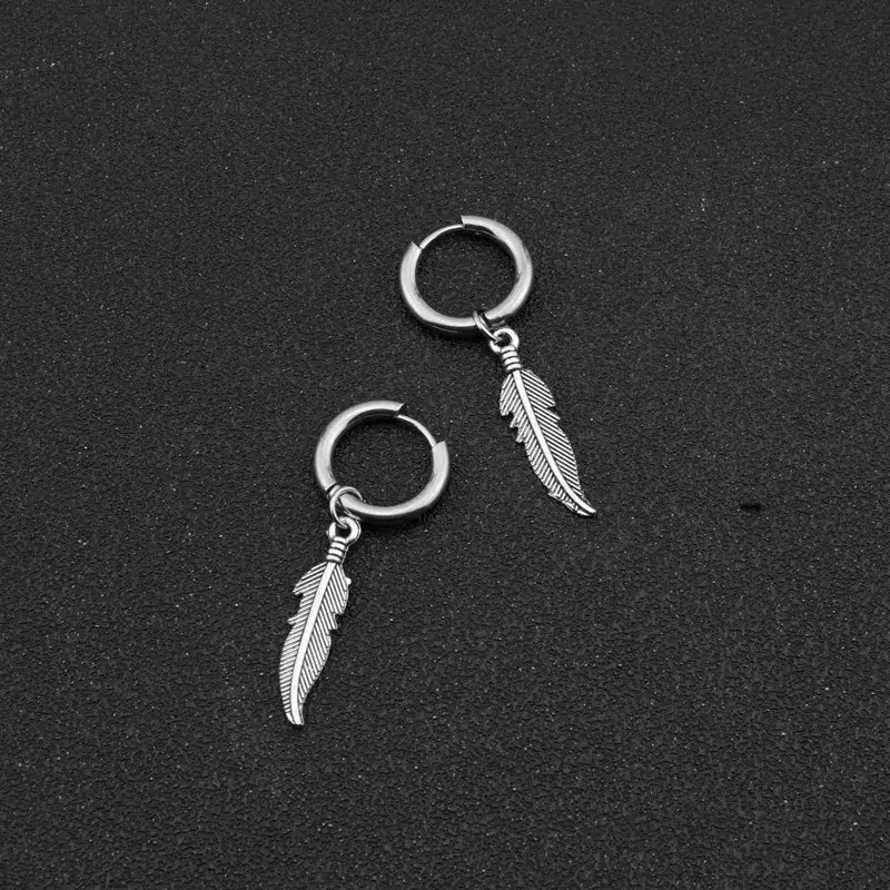 Boucle d’oreille Plume Boucle d'oreille Plume – Image 6
