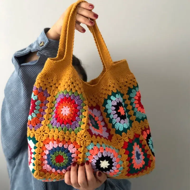 Sac Crochet Tournesol Sac Crochet Tournesol – Image 8