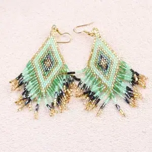 Boucle d&rsquo;oreille Créole Bohème