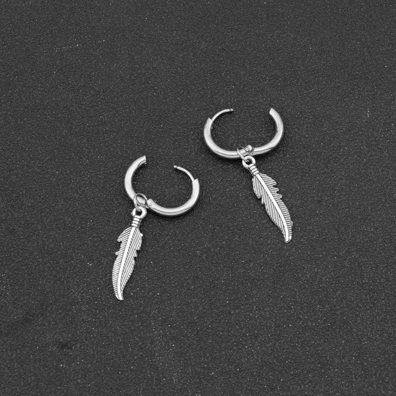 Boucle d’oreille Plume Boucle d'oreille Plume – Image 2